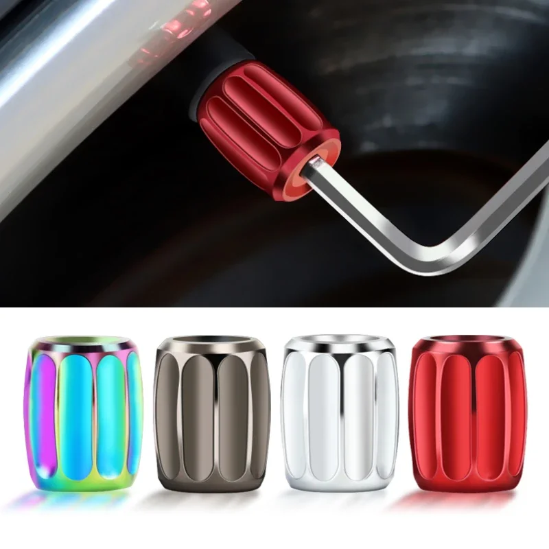 Автомобильный Стайлинг колпачки стержня клапана противоугонная крышка