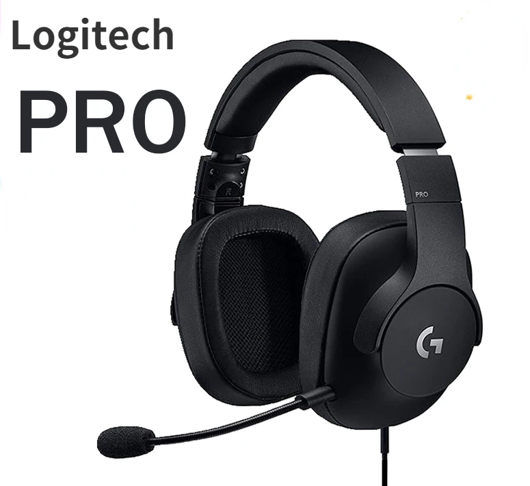 

Игровая гарнитура Logitech PRO, микрофон с объемным звуком, геймеры с шумоподавлением, подходят для ПК, PS4, Nintendo Switch, Xbox One, VR