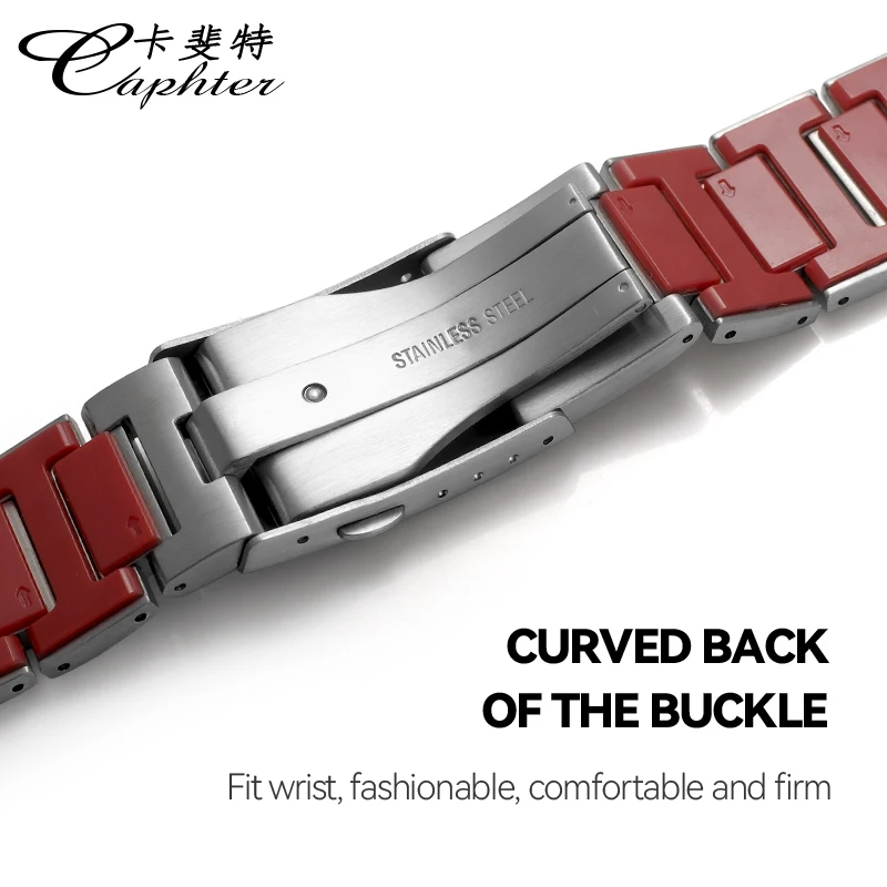 Compatible Casio G-Shock's Men MTG-B2000 MTGB2000 Watchband Composite Strap (316 Stainless Steel And Resin) Bracelet Watch Band enlarge