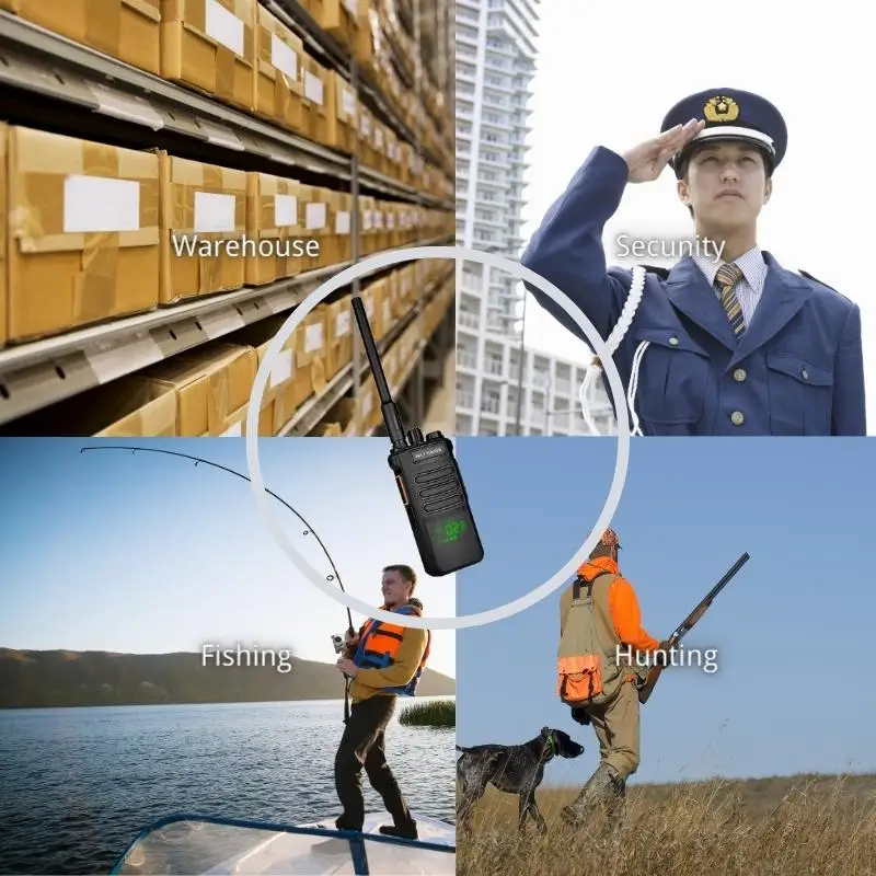 10W Ruyage Walkie Talkie Long Range T8 Walkie-talkies 1/ 2 Pcs Two-way Radio Powerful Portable Radio Communicator For Hunting