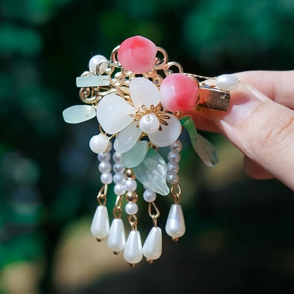 

Flower Hairstyle Design Tool Ancient Headwear Hanfu Hair Clip Set Ancient Style Hairpin Chinese Style Headwear