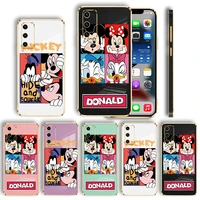 minnie mickey mouse illustration for samsung m62 m53 s20 fe s22 ultra 5g note 20 s10 s21 plus m51 10 lite s10e carcasa case