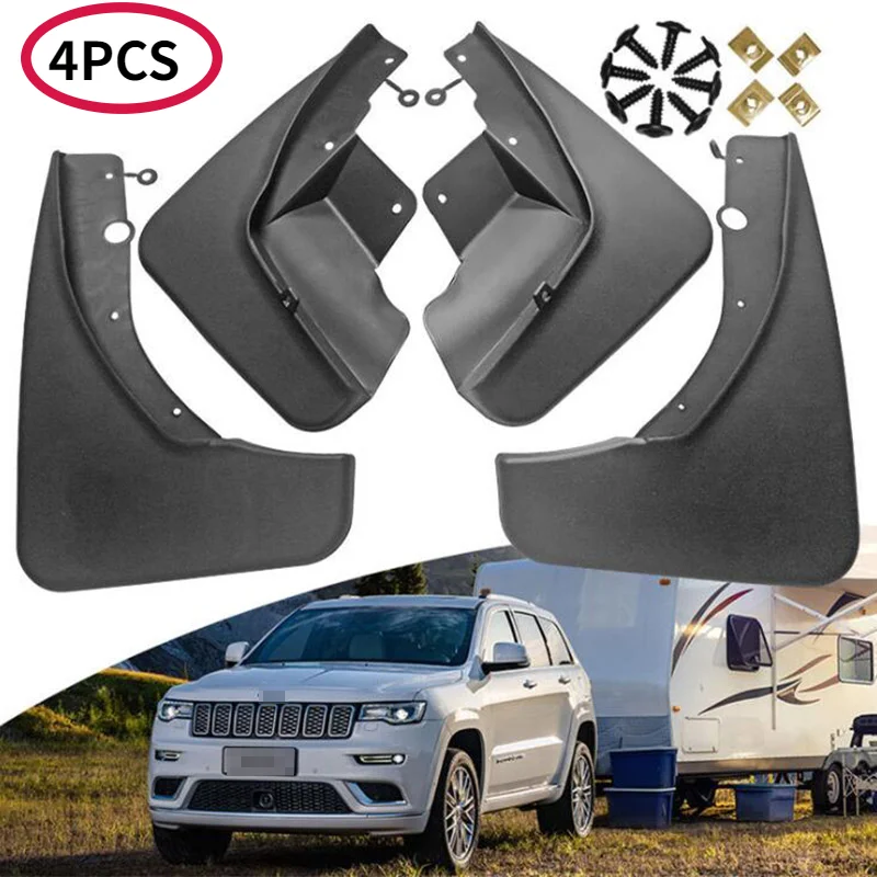 

For Jeep Grand Cherokee WK2 2011-2019 Mudguard Front Rear Fender Mud Flaps Guard Splash Flap Mudguards Car Accessories