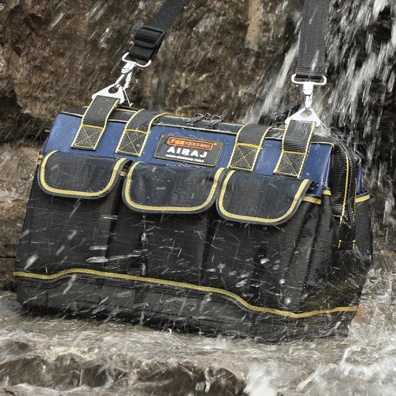 

Electrician Work Tool Bag Professional Tool Motorcycle Hand Tools Bag Screwdriver Suitcase Bolsa Herramientas Garage Organizer