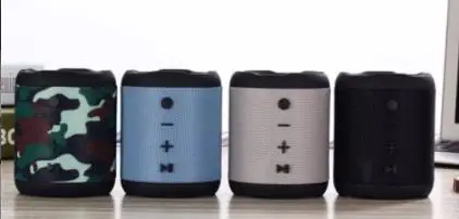 

5689 сабвуфер Настольный цветной стальной пистолет Bluetooth мини-динамик