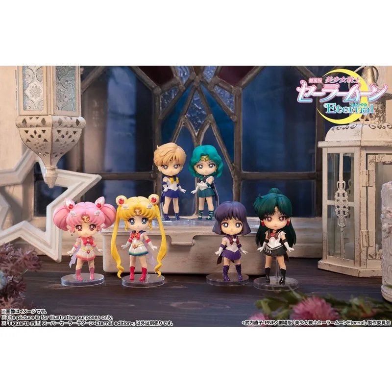 Фото Абсолютно новые оригинальные фигурки Bandai Mini Sailor Moon: Little Moon Hare, Уран, Нептун, Плутон и Сатурн. В наличии. №3