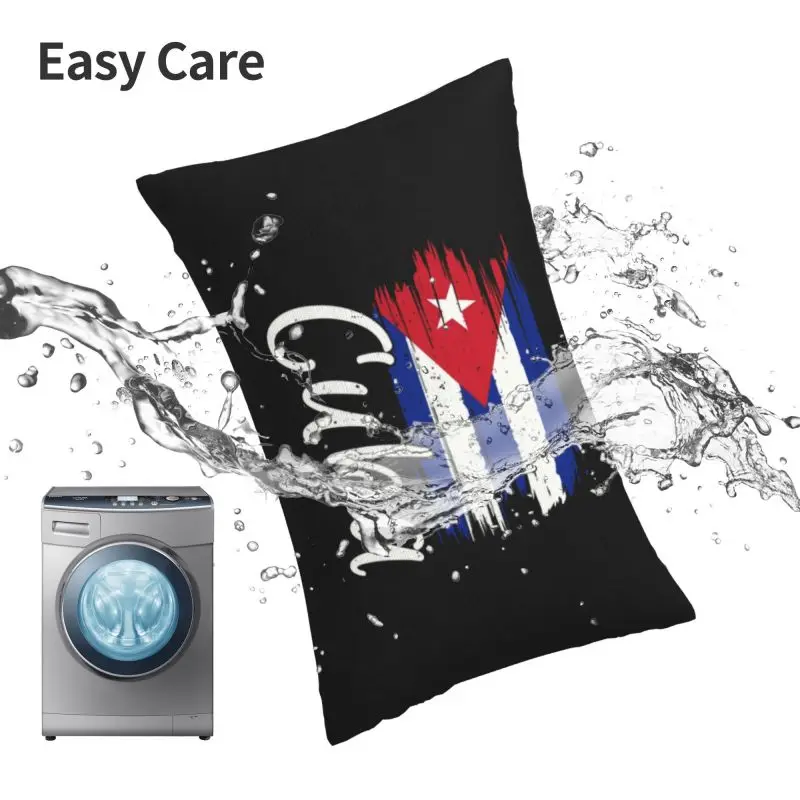 Наволочки для подушек в скандинавском стиле с изображением кубинского флага