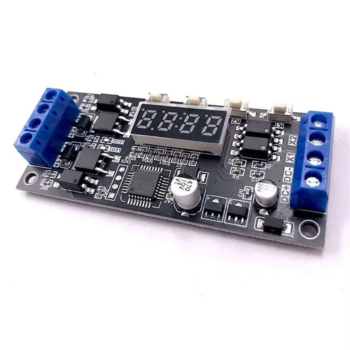 Фото (A96Z) Модуль управления с транзисторами MOSFET высокой мощности 12В-24В, с функцией задержки времени и двухканальным переключателем (2-Way Switch) №1
