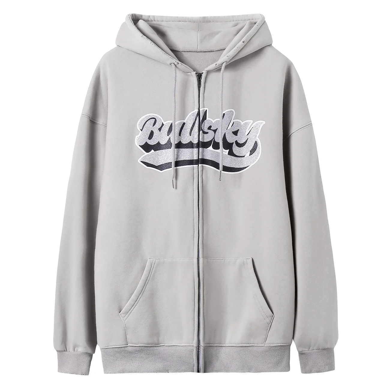 

KKAYCATE 2022 Autumn Men Harajuku Streetwear Letters Print Graphic Hoodie Sweatshirt Oversized Hip Hop Hooded Zipper Jacket Tops