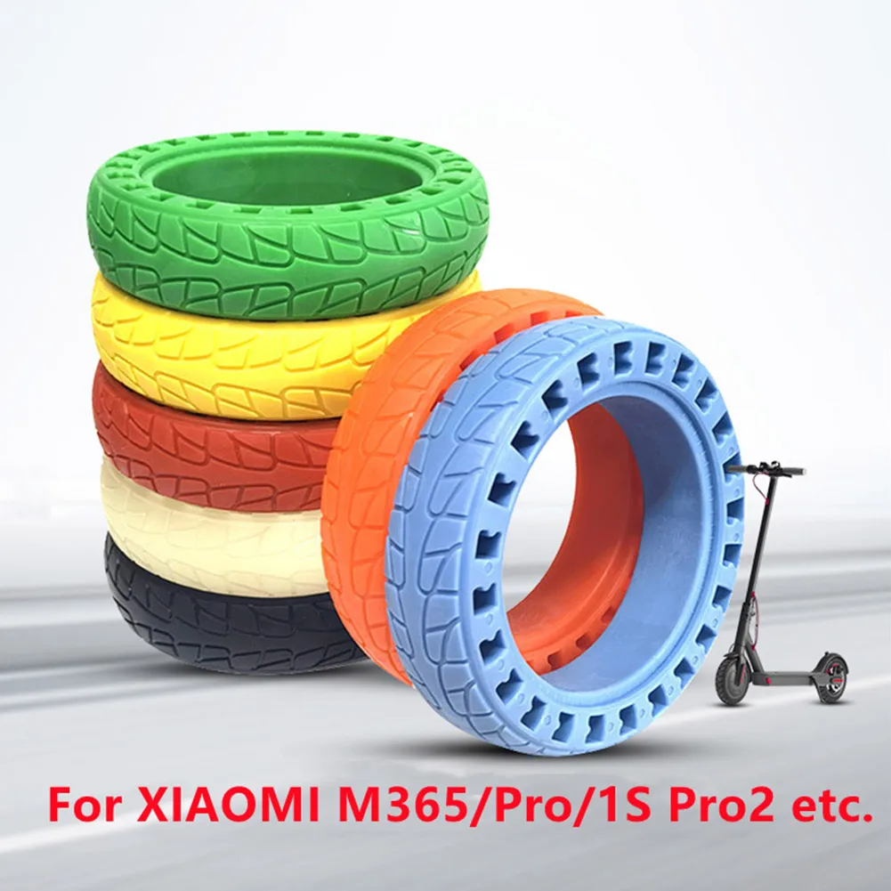 

8.5x2 Electric Scooter Solid Tire 8.5 Inch Puncture-Proof Anti-Slip Tire For Xiaomi M365/Pro/1S Pro2 8.5 Inch Scooter Accessory