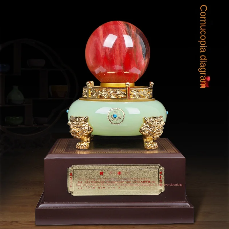 

Office senior decoration business gifts ornaments crystal creative cornucopia gifts