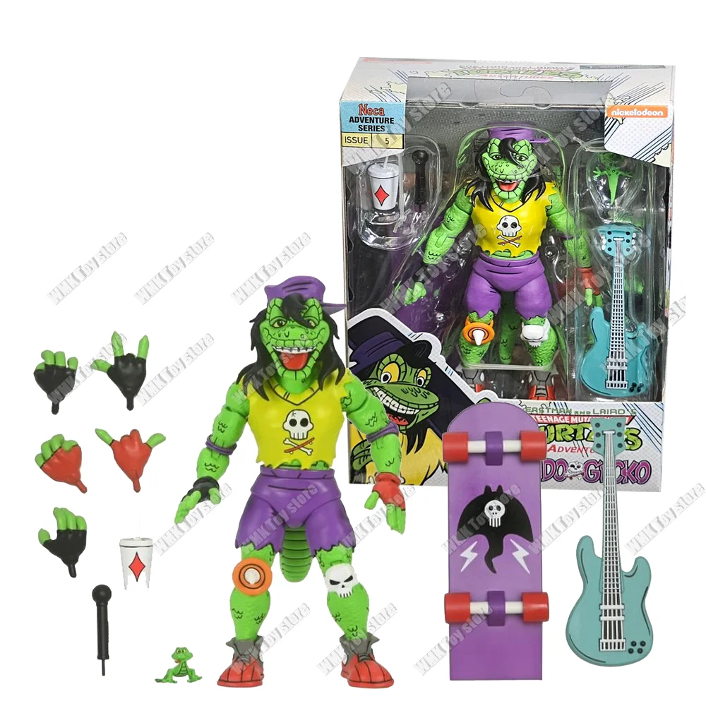 Фигурка героя NECA TMNT World Gecko Ultimate 7 дюймов
