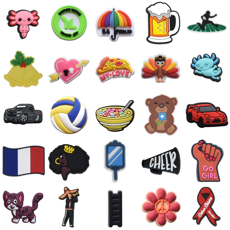 

Set Jeans Girl Women Charm Boy Men Shoes Accessories Shoe Charms Para Pins Wholesale Bulk Decorations for Crocs Kids Gifts Packs