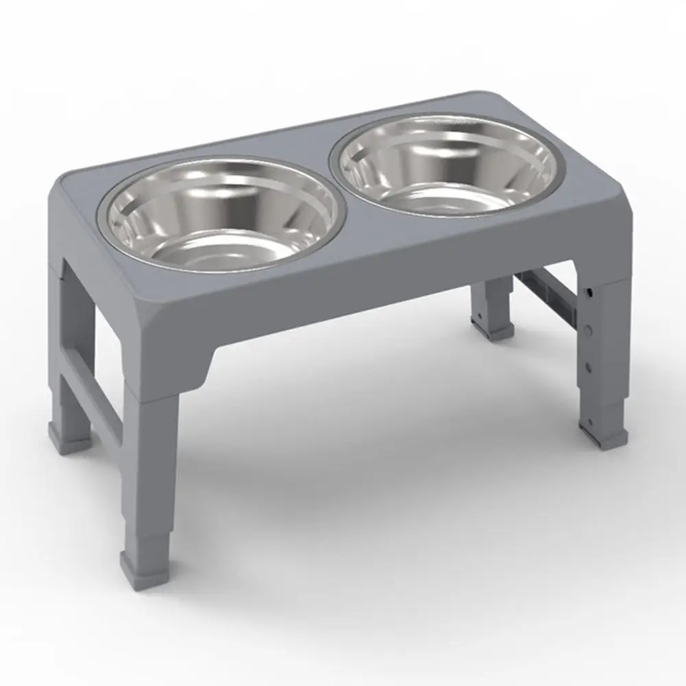 

Raised Dog Bowl Slow For Non-spill Water Small Bowl Adjustable Dog Elevated Bowl With Dog Dog And Medium Large Feeder Bowl Dogs
