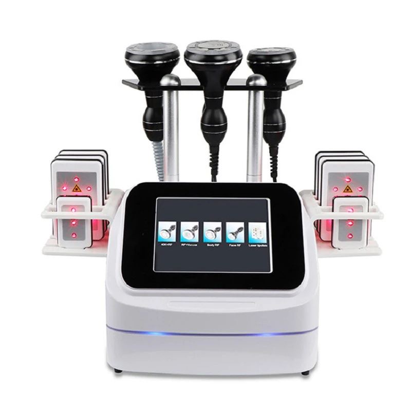 

5 in 1 S Shape 40K Cavitation Body Slimming Machine Body Shaping Vacuum Multipolar RF Beauty Device for Face and Body