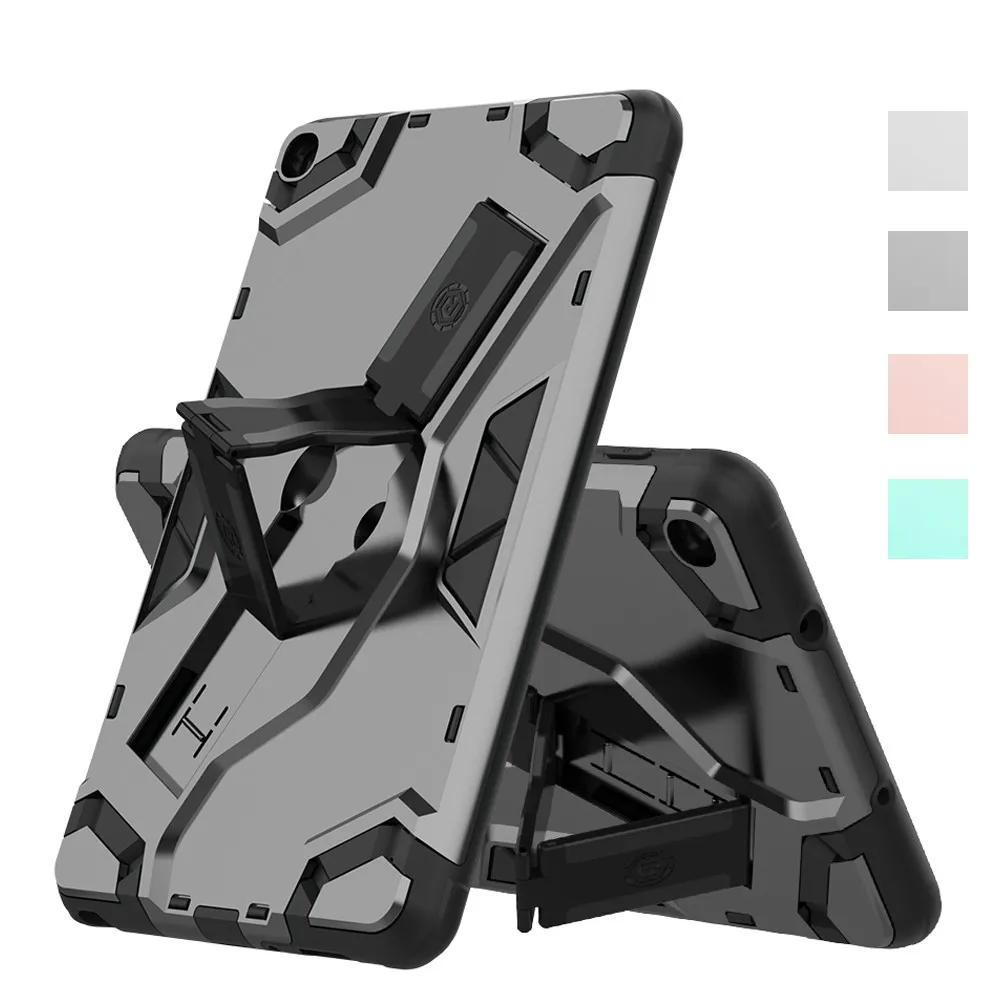 

Shockproof Armor TPU+PC Portable Hand Strap Stand Tablet Cover For Samsung Galaxy Tab A 8.0 inch S Pen 2019 SM-P200 SM-P205 Case