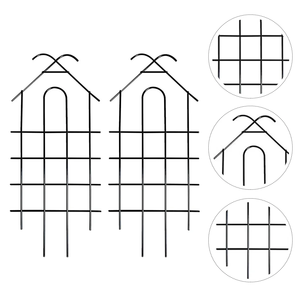 

2 Pcs House Plants Climbing Frame Indoor Trellis Plants Outdoor Garden Pot Potted Holder Support