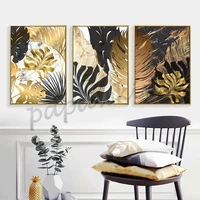 gold leaf diamond painting abstract wall art mosaic embroidery kit decorative pictures for living room nordic cuadros home decor