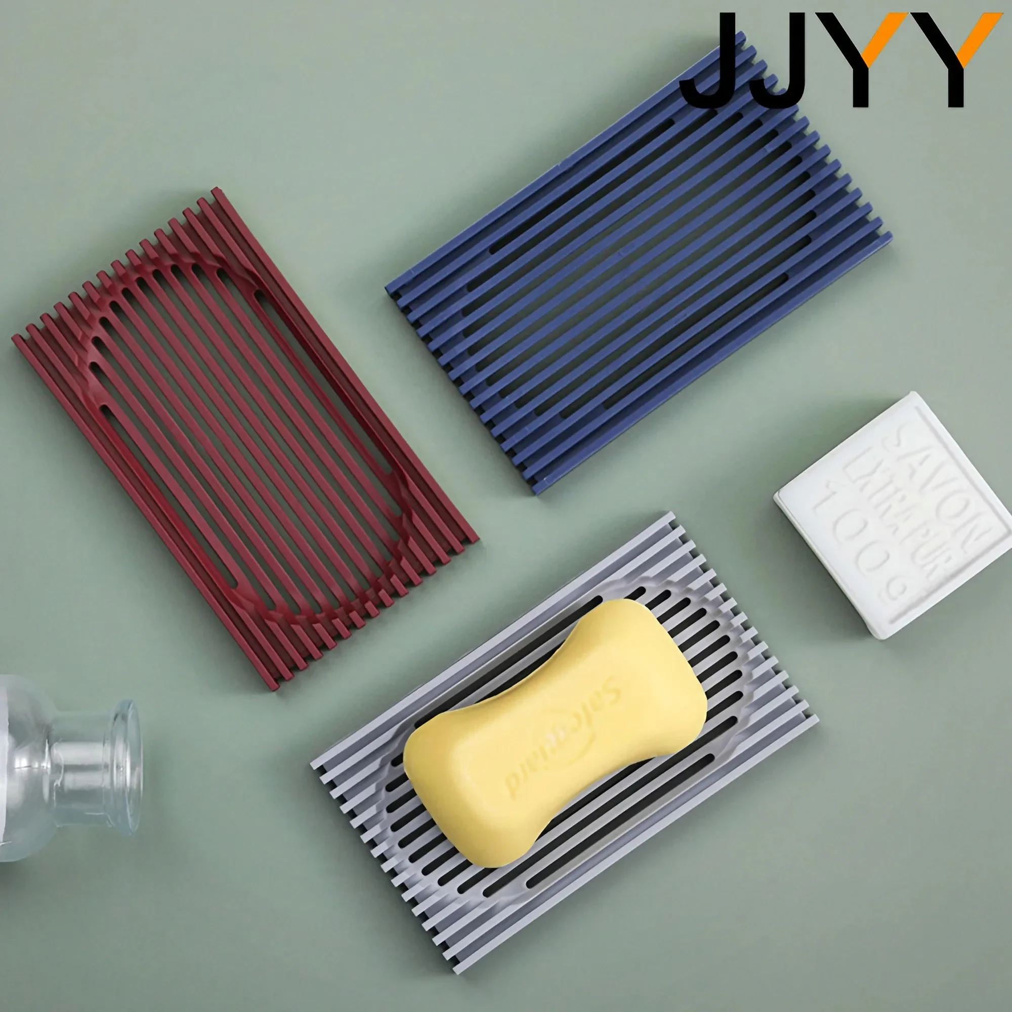 Креативная Силиконовая Мыльница Нескользящие Аксессуары Для Ванной