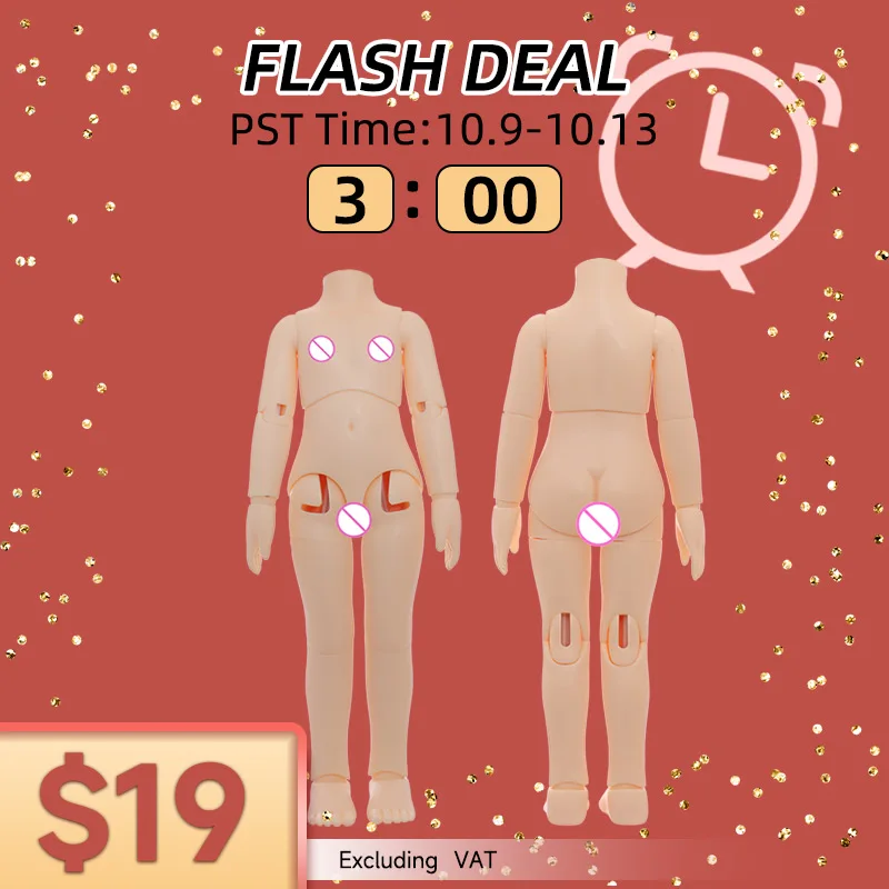 

2023 1/6 Kimi Body Flash Deal On October 9th to October 13th Every day at 3:00 PST