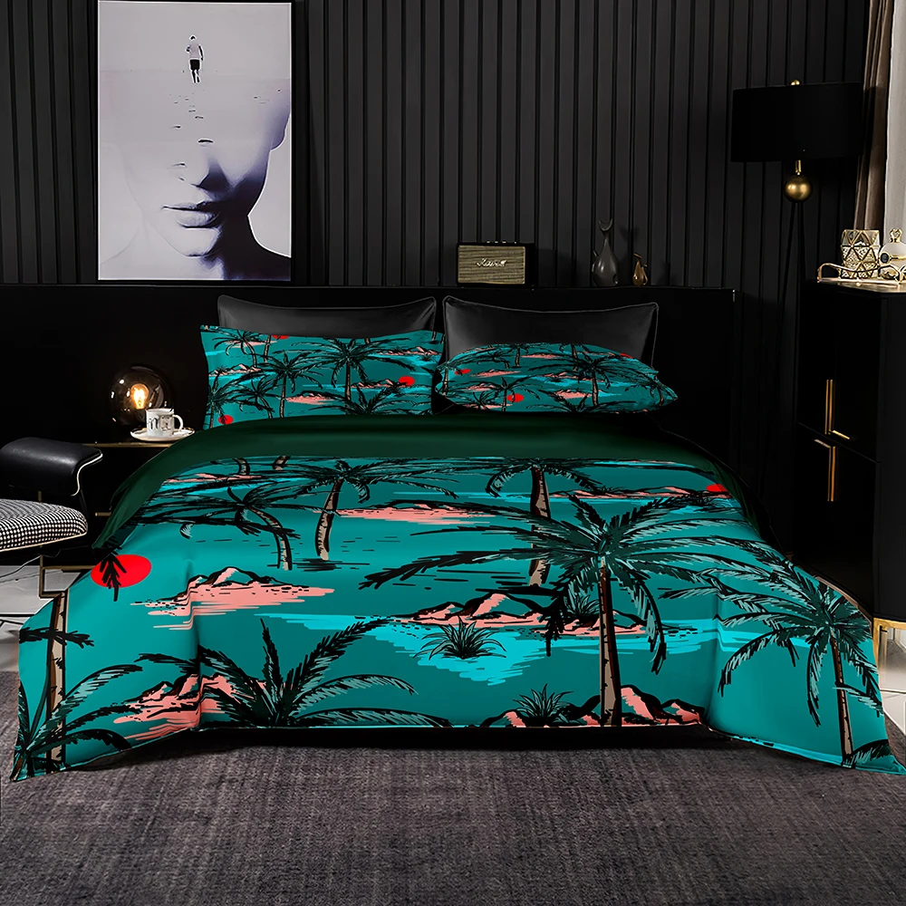 Комплект постельного белья из 2/3 предметов с изящным розовым и белым цветочным