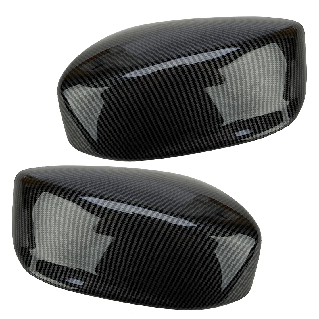 1 пара текстурных чехлов из углеродного волокна для левого и правого