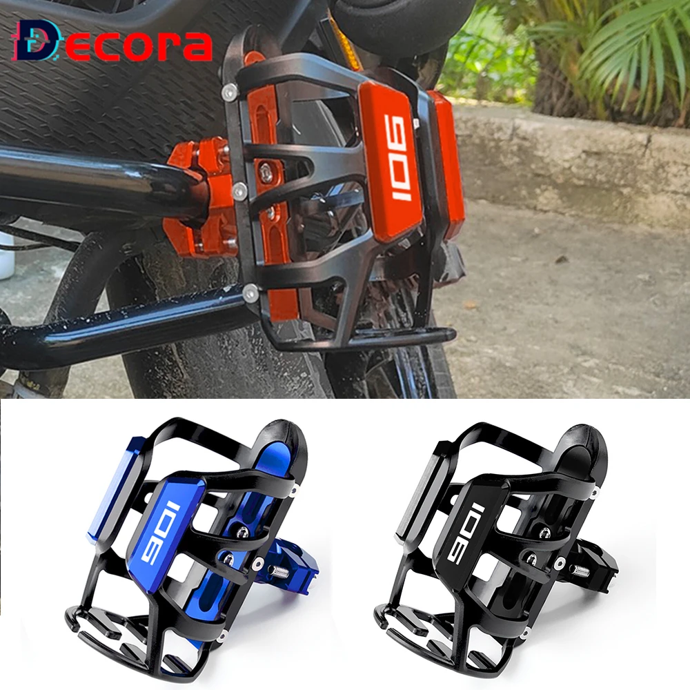 

For Husqvarna Norden 901 Norden901 All Years CNC Moto Water Cup Holder Bottle Beverage Drink Cup Sdand Motorcycle Accessories