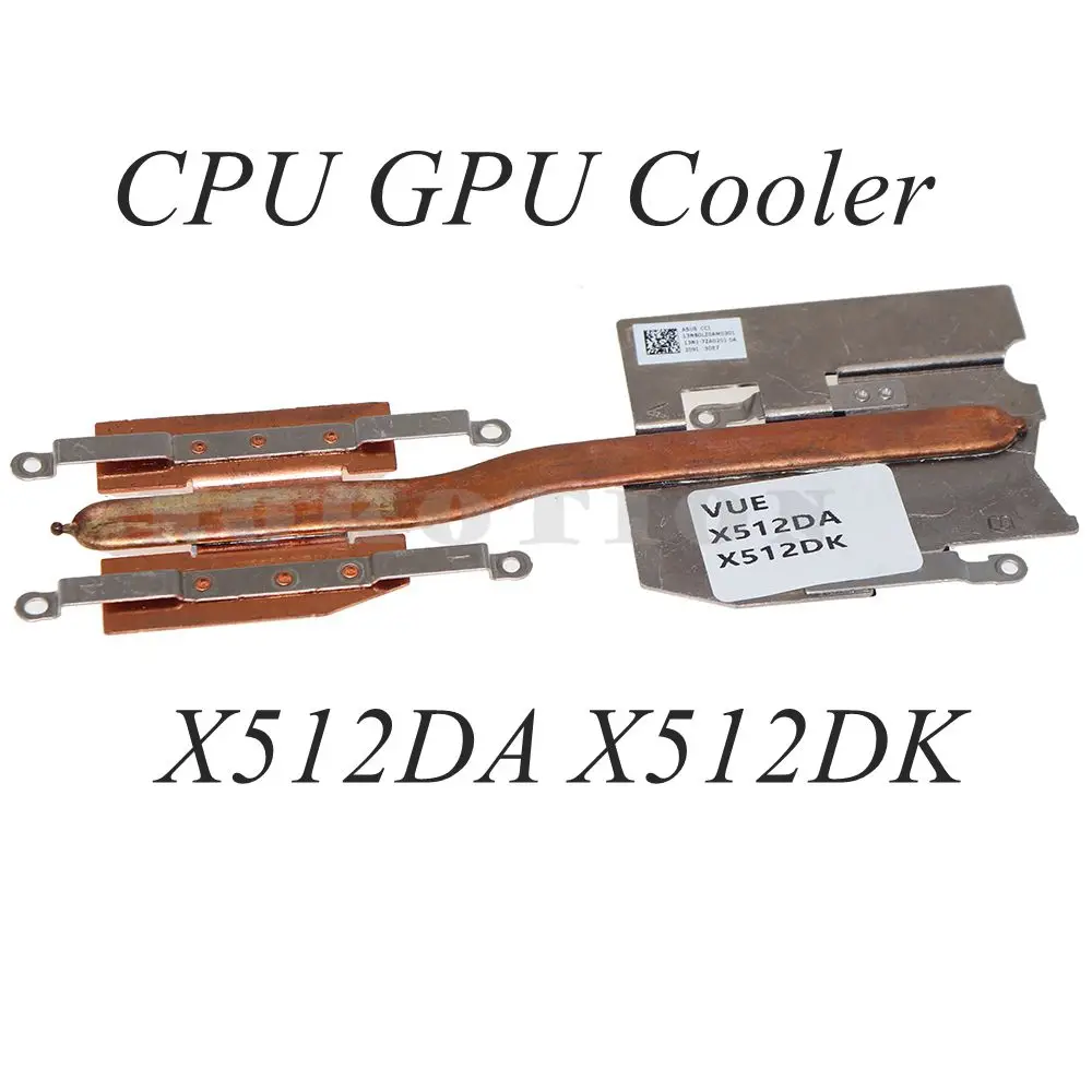 

13NB0LZ0AM0301 13N1-7ZA0201 Radiator For ASUS X512 X512D X512DA X512DK Laptop CPU GPU Heatsink Cooling