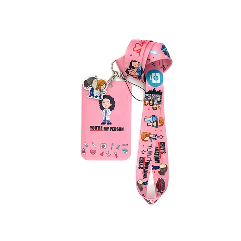 Новинка серая анатомия держатель для учеников доктора медсестры ремешки на шею