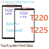 8 7inch for samsung galaxy tab a7 lite t220 wifi t225 lte sm t220 sm t225 touch screen lcd front glass outer glass panel replace