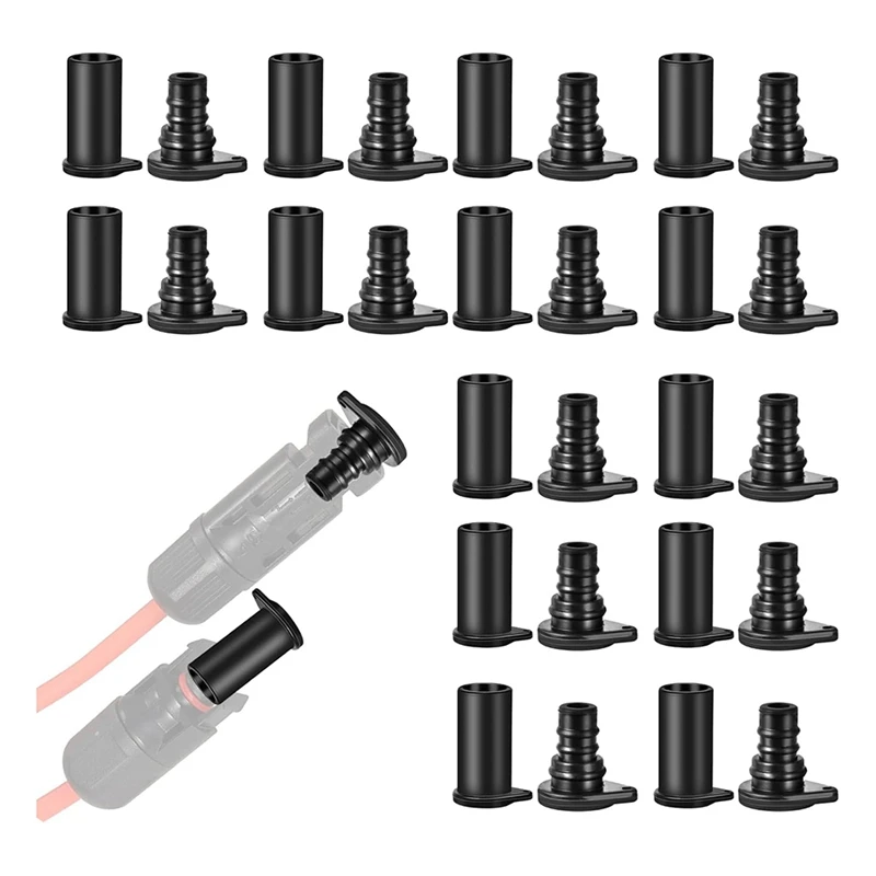 50 пар колпачков разъемов солнечных панелей пылезащитные колпачки батарей