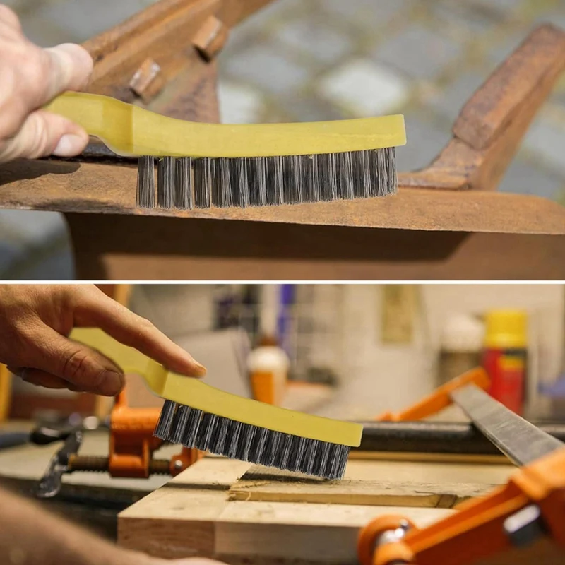 Щетка для удаления царапин из нержавеющей стали 11 дюймов