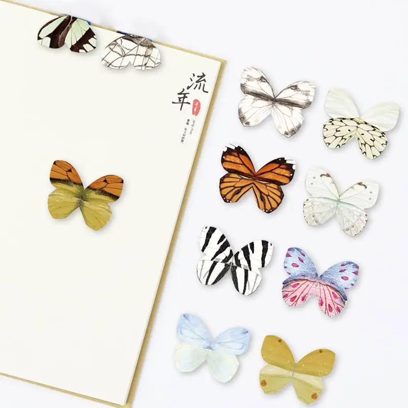 

Random4 Pcs/set Classical Art Butterfly Magnetic Bookmarks Read Page Clips Bookmarks for Students Teachers School Home Office
