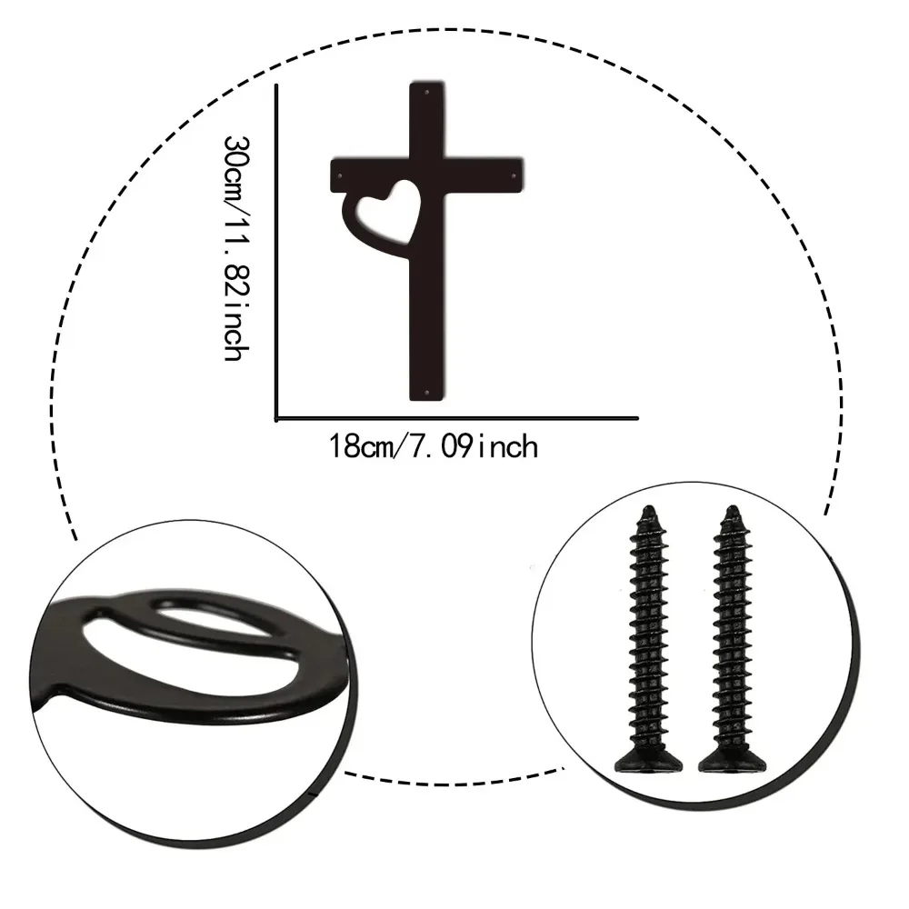 Вдохновляющие подарки христианской веры: металлическое настенное искусство со