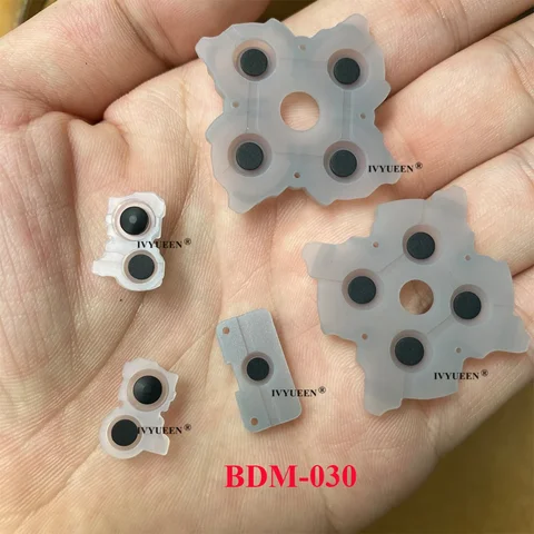 10 Комплектов Проводящих Резиновых Колпачков Для Контроллера Playstation 5 PS5 BDM-010 020 030 L1 R1 L2 R2