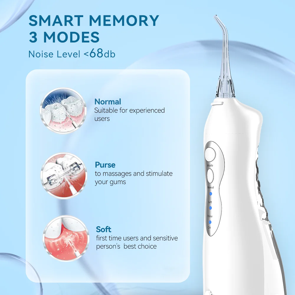 Ирригатор полости рта электрический 3 режима зарядка от USB |