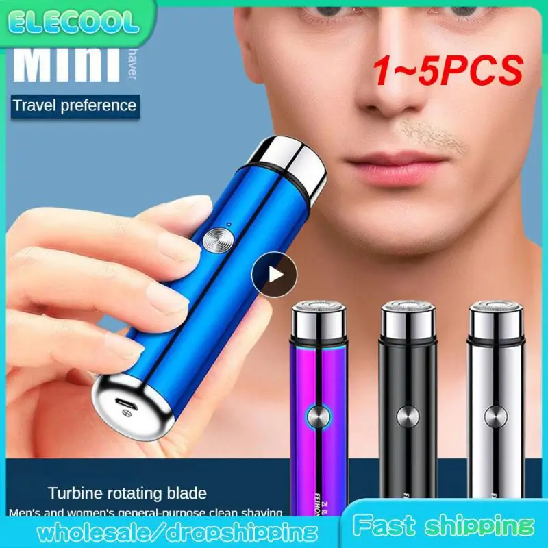 

1 ~ 5 шт., портативная электрическая бритва для бороды