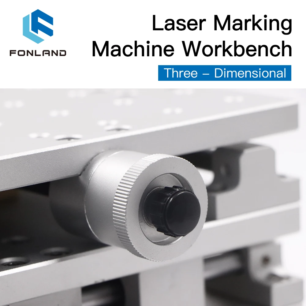 FONLAND 3D Laser Marking Machine Workbench XYZ Axis 210x150x150mm Height 150-275mm for Fiber Laser Machine Machine enlarge