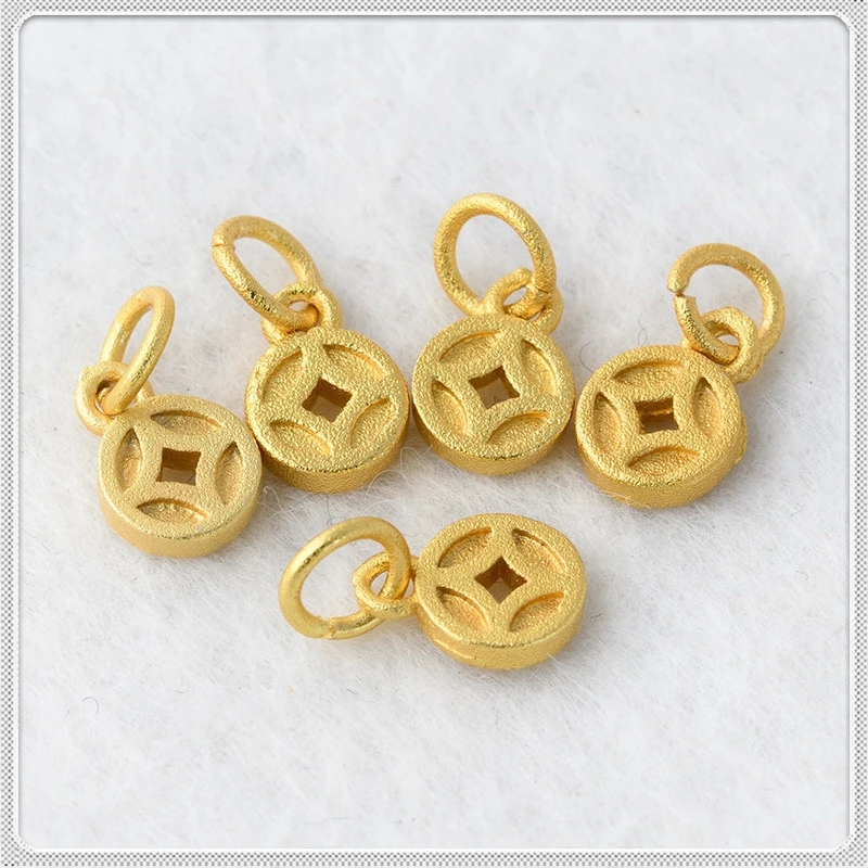 BoYuTe (20 шт./Лот) металлические латунные позолоченные монеты подвески для