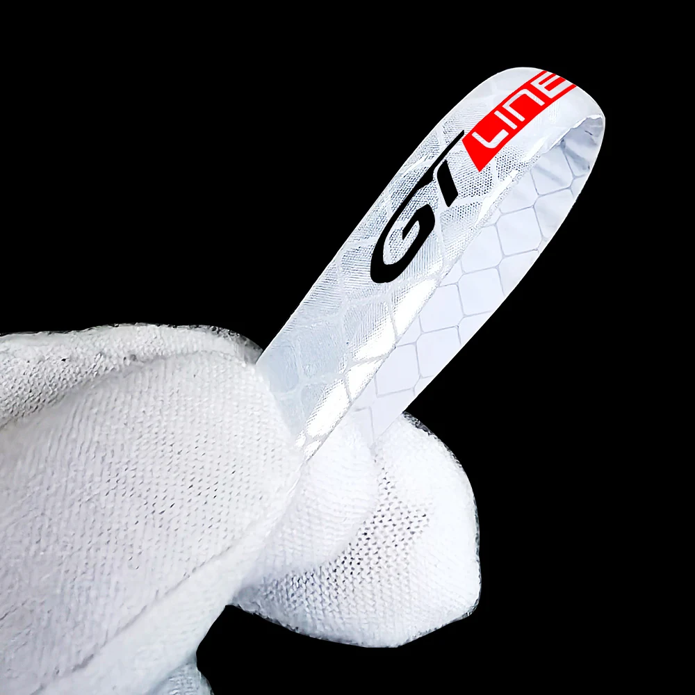 Набор светоотражающих наклеек на ступицу колеса автомобиля обод светящиеся для