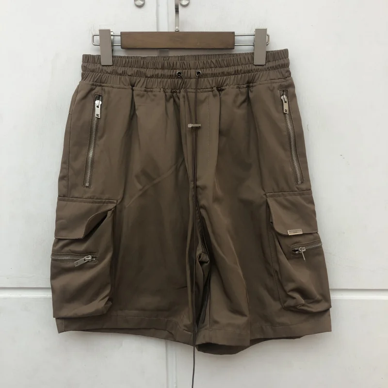 

Thick Fabric Represent Shorts Men Women High Quality Make Old Washed Black Grey Represent Blank Shorts 2021 Vintage Breeches