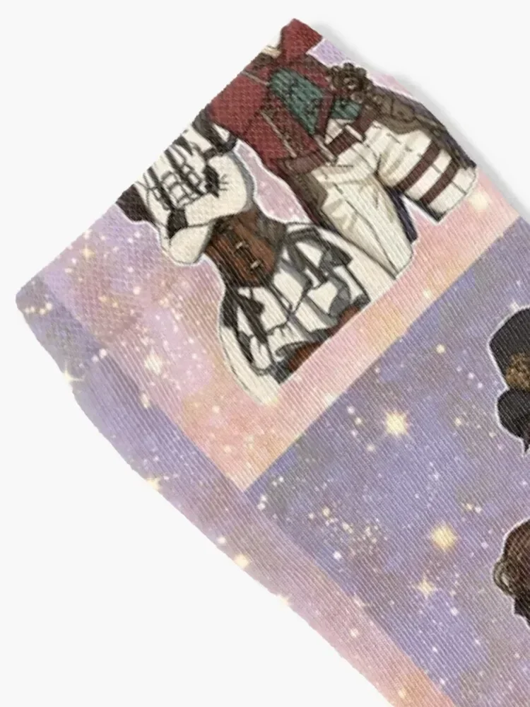 Код: Realise - Cardia and Lupin Носки зимние с принтом для девочек Мужские