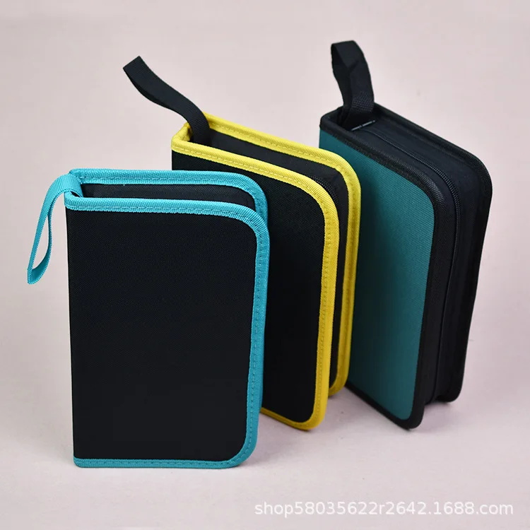 

1 PC Black Car Wear Resistant Zipper Closure Practical Storage Case With Handle Durable Portable Pouch Vacuum Cleaner Tool Bag