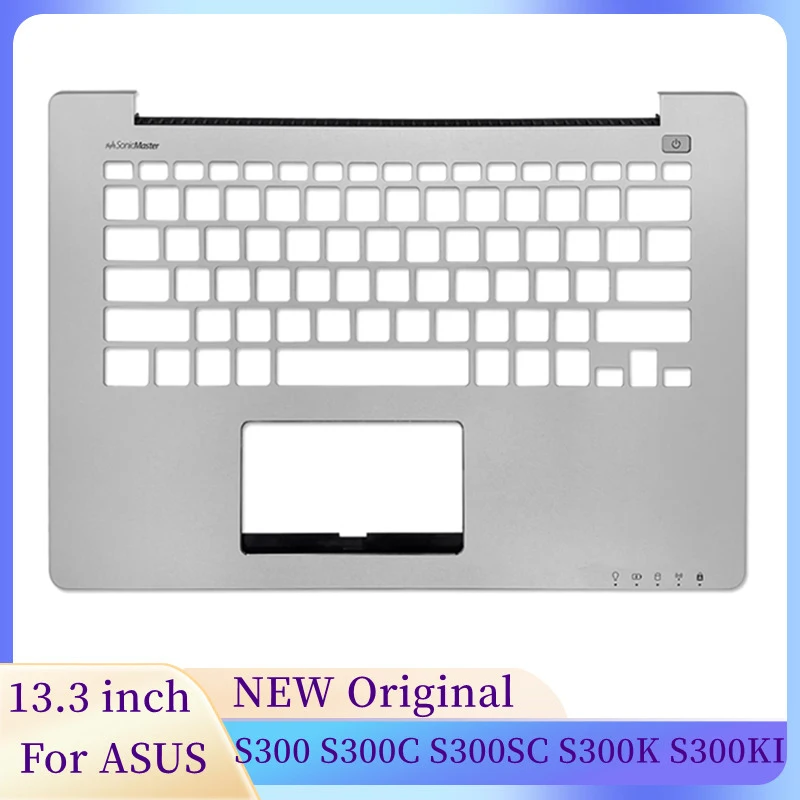 NEW Laptop Metal Palmrest Upper Top Case US Keyboard For 13.3