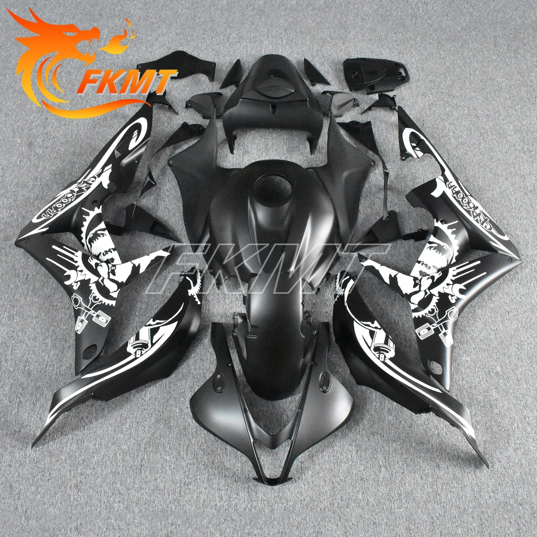 Фото Для HONDA CBR600RR CBR 600RR CBR 600 RR F5 2007-2008 мотоциклетный полный обтекатель, комплект кузова, литье под давлением ABS 07 08 №3