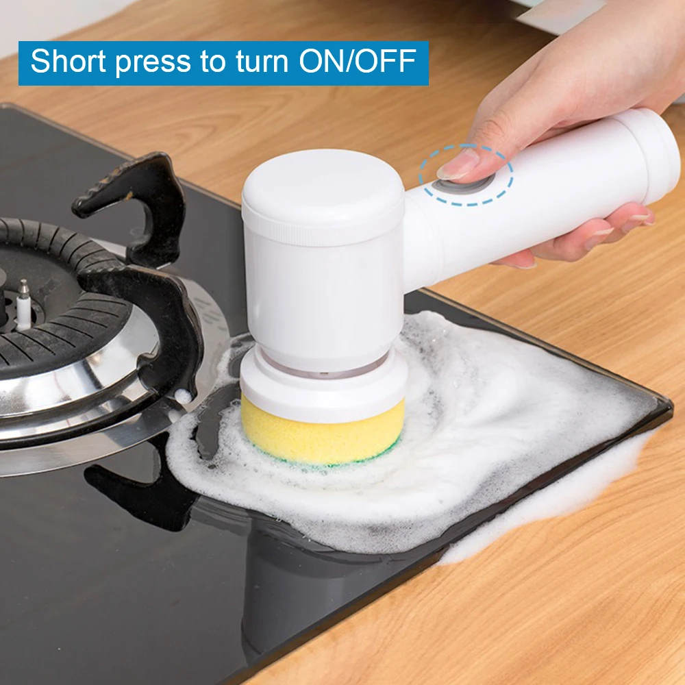 5 в 1 щётка для мытья раковины и ванной