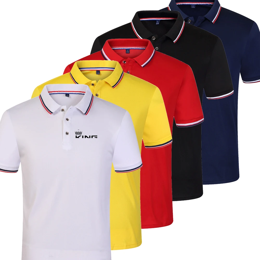 

Новая футболка с коротким рукавом мужская летняя Молодежная тонкая футболка с отложным воротником в Корейском стиле