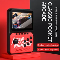 ewwke nx 35 retro portable mini handheld joystick console 16 bit 8gb 3 5 inch lcd kids video game player built in 2700 games