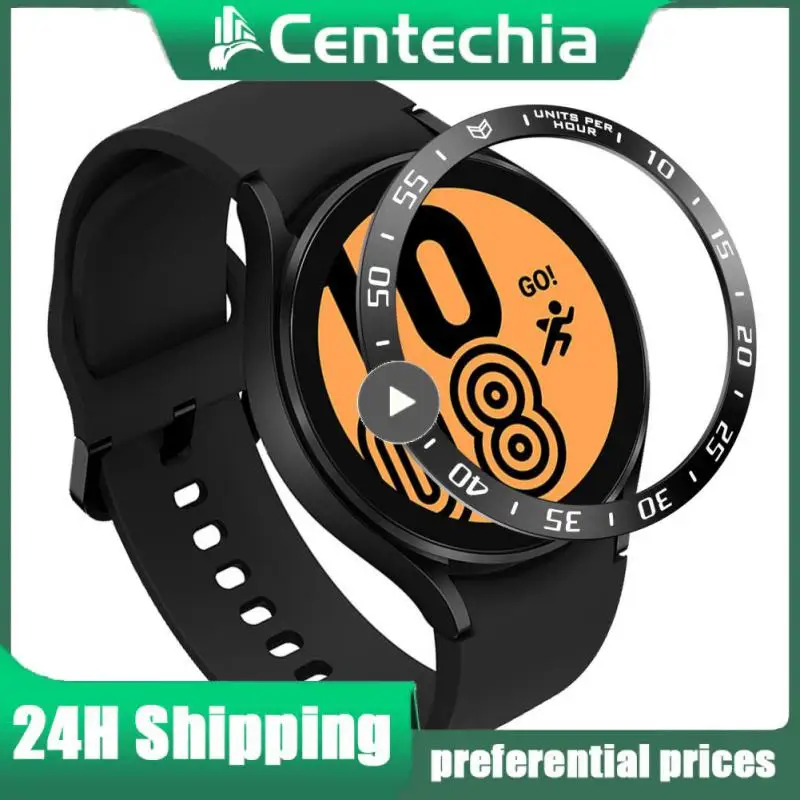 

For Galaxy Watch 4 40mm 44m Classic Metal Protector Comfort Strong Attachment Bezel Ring High-quality For Samsung Galaxy Watch 4