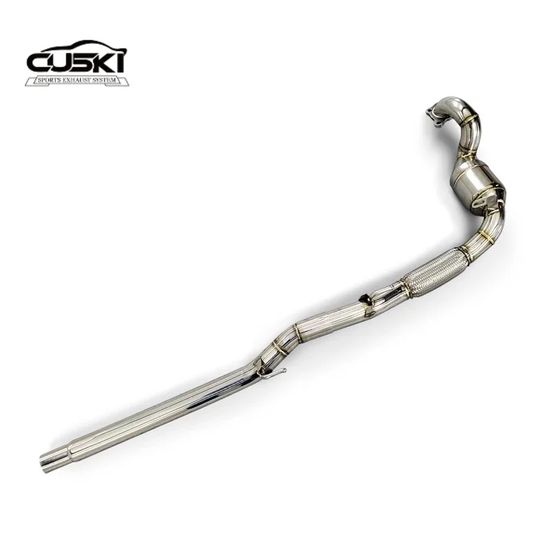 Выхлопная труба высокой пропускной способности выхлопная для Polo gti EA111/EA211 1 4 T